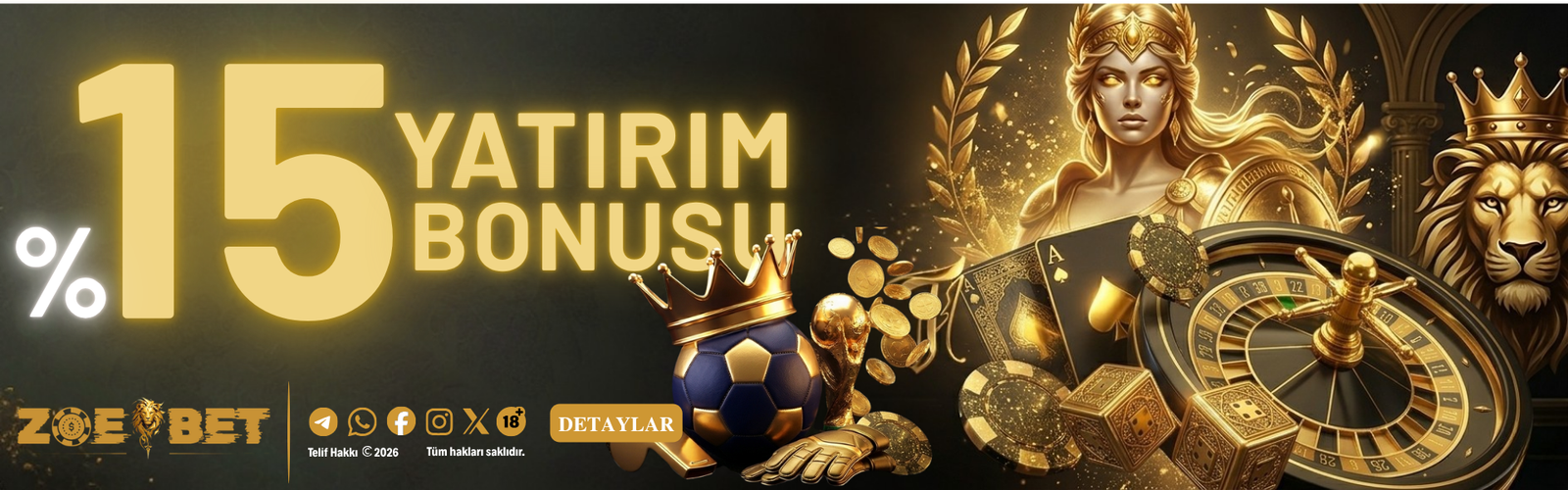 %15 YATIRIM BONUSU
